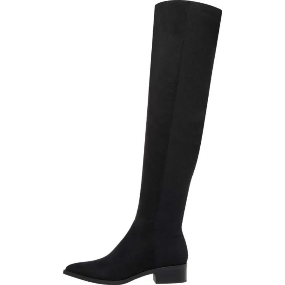 Steve Madden women Jolly Over the Knee,Riding Boot, Tall Women's. size5.5 black